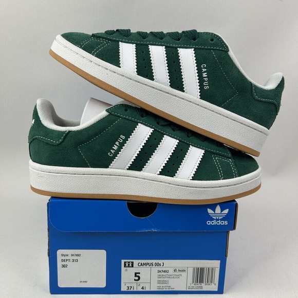adidas Shoes - Adidas Shoes Campus 00s “Dark Green White” 2024